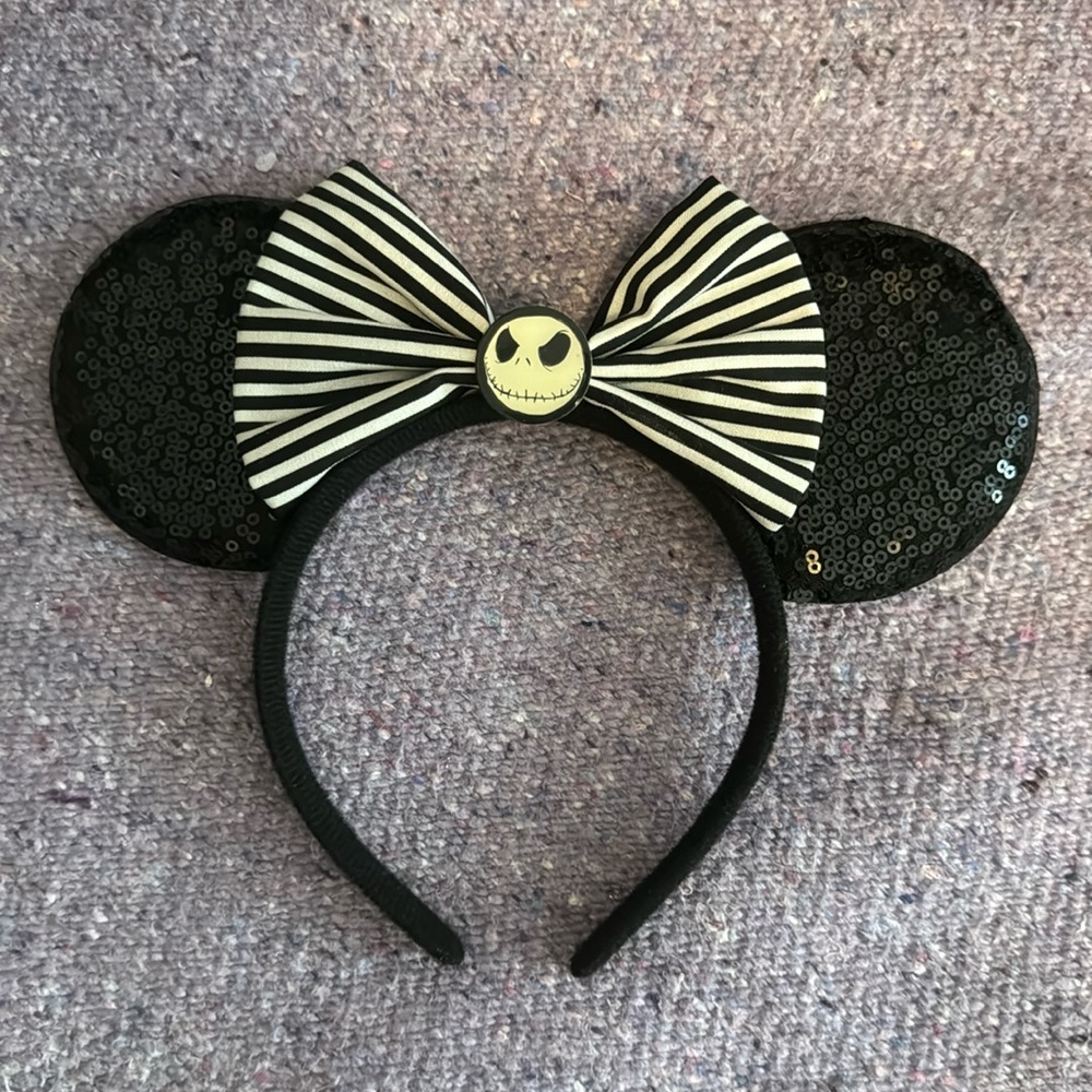 Nightmare Before Christmas Disney Jack Skellington Ears